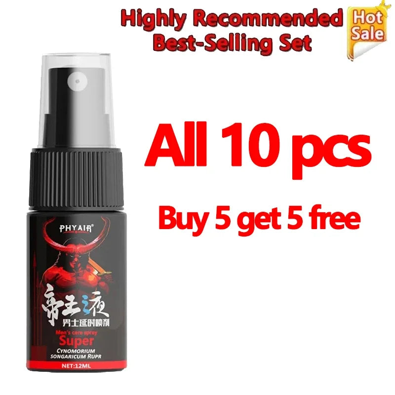 Male Delay Spray – Long-Lasting 60-Minute Premature Ejaculation & Erection Aid for Men Adult Product