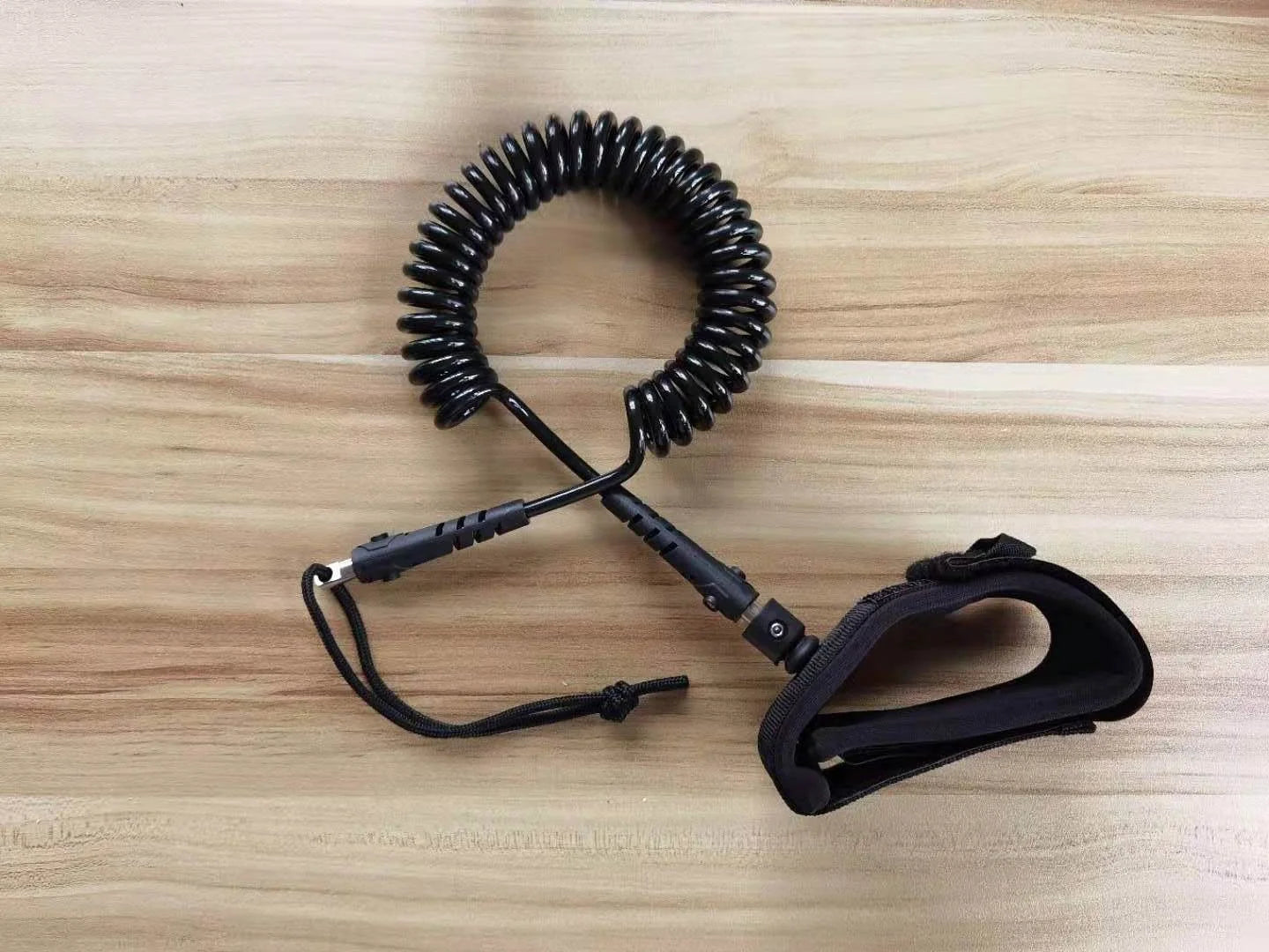 10ft SUP Ankle Leash — Elastic Coiled Leg Rope for Stand Up Paddle Boards & Surfboards