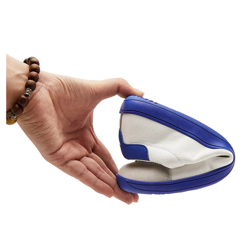 HOBIBEAR Unisex Barefoot Shoes – Zero Drop Wide Toe Casual Canvas Minimalist Walking Sneakers