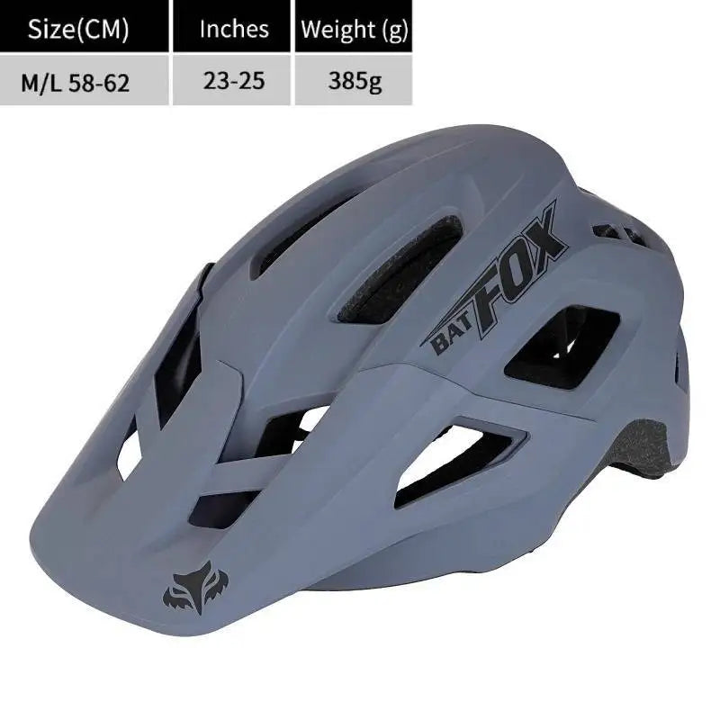 BATFOX Ultralight Bike Helmet – Molded Mountain & Road Helmet for Men, DH AM Cycling Equipment, Casco Ciclismo Bicicleta