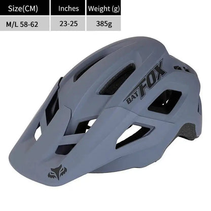 BATFOX Ultralight Bike Helmet – Molded Mountain & Road Helmet for Men, DH AM Cycling Equipment, Casco Ciclismo Bicicleta