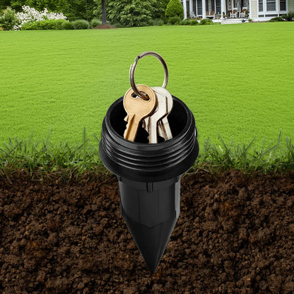 Garden Key Hider – Realistic Underground Watering Can Key Safe, Durable Plastic Outdoor Security, No Battery Needed