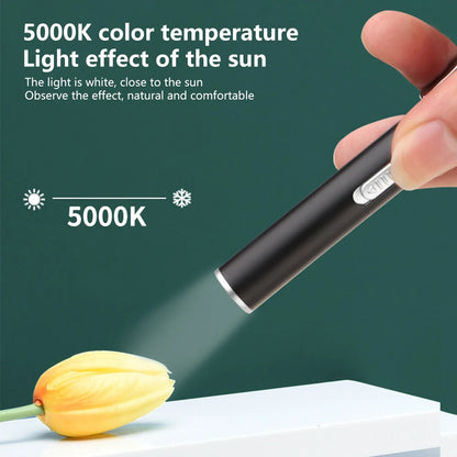 USB Rechargeable Medical Pen Light | Mini Nursing LED Flashlight with Stainless Steel Pocket Clip