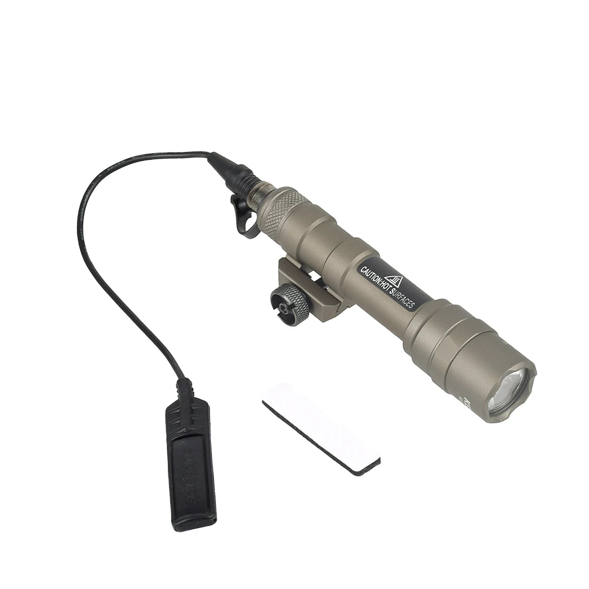 Tactical Surefire M600 M600U/M600B Airsoft Flashlight – Powerful LED Scout Light with 5 Switch Styles for 20mm Rail Rifle Gun