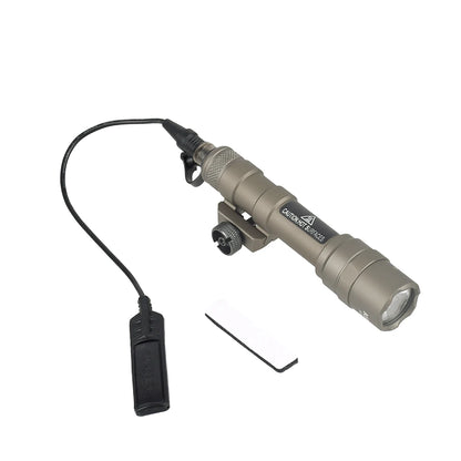 Tactical Surefire M600 M600U/M600B Airsoft Flashlight – Powerful LED Scout Light with 5 Switch Styles for 20mm Rail Rifle Gun