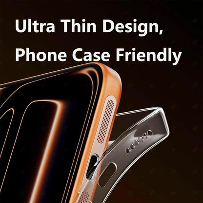 iPhone 17 Pro/Pro Max Metal Dustproof Mesh Sticker – Anti-Dust Earpiece Protector (1-10PCS)