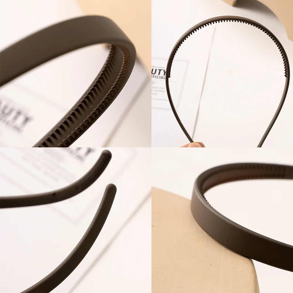 Elegant Sunglasses Frame Hairband: Women's Plastic Headband for Fashionable Hair Decoration - Solid Hair Hoop Hair Accessory