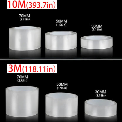 Transparent Car Door Protector – 3/5/10M Anti-Scratch Nano Tape, Glossy Clear Paint Protection Film