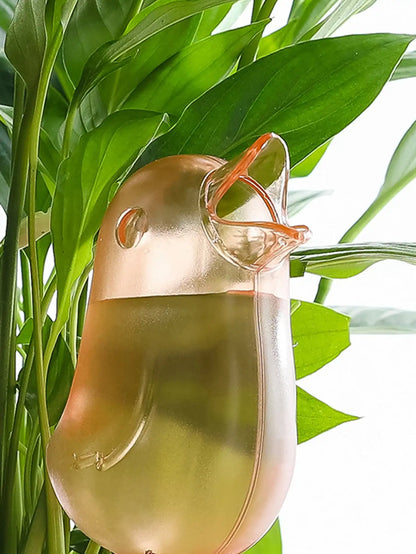 High-Quality Automatic Flower Waterer - Self-Watering Bird-Shaped Hand-Blown Plastic Watering Balloon