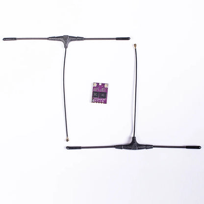 ES900 DUAL RX ELRS Diversity Receiver – 915MHz/868MHz with Built-in TCXO for RC Airplane & FPV Long Range Drone