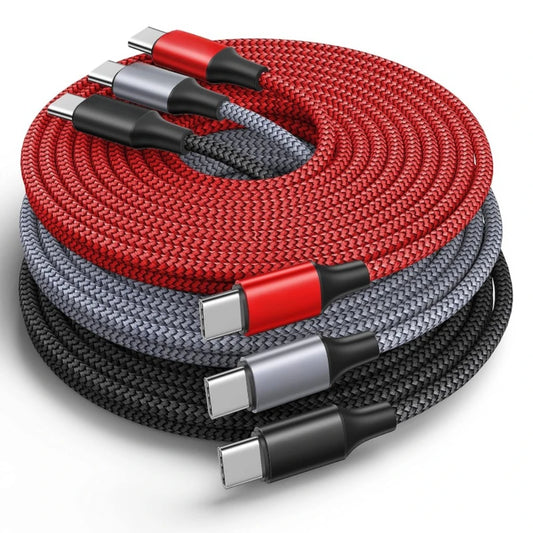 3/5/8M Super Long USB-C to USB-C Charging Cable — Extra Long PD Fast Charger Cord for Xiaomi, Samsung, OPPO Data Transfer