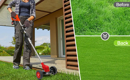 21V 4.0Ah Cordless Lawn Mower — Battery Powered Trimmer, Brush Cutter & Lawn Care Tool