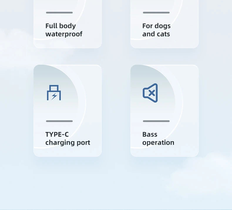 Type-C Dog Paw Trimmer - Waterproof Pet Hair Clippers with LED Light & Display, 18mm Wide Blade Grooming Tool