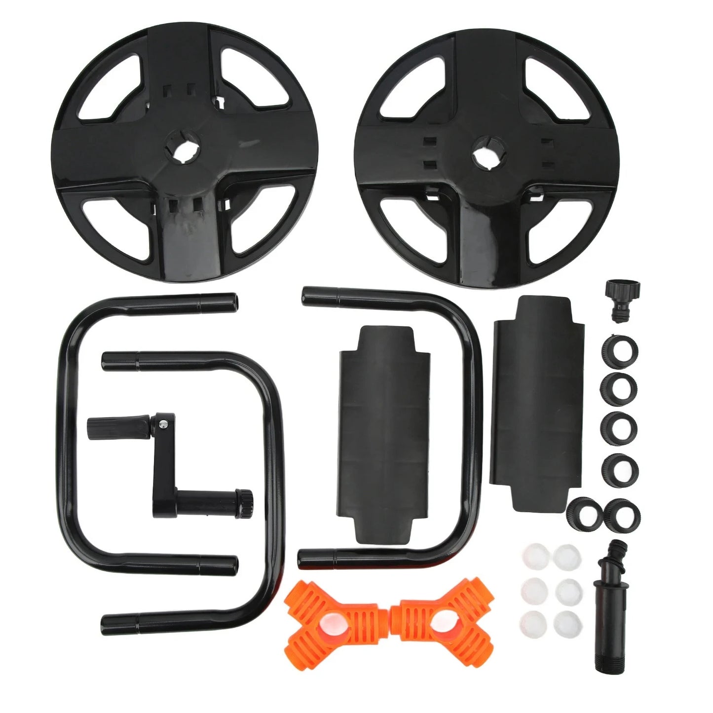 DIY Hose Reel – Portable Single-Arm Water Pipe Storage Coiler for Garden