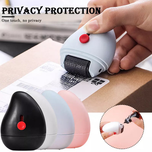 Theft Protection Roller Stamp - Privacy Confidential Data Guard Security Seal Roller for Protecting Privacy