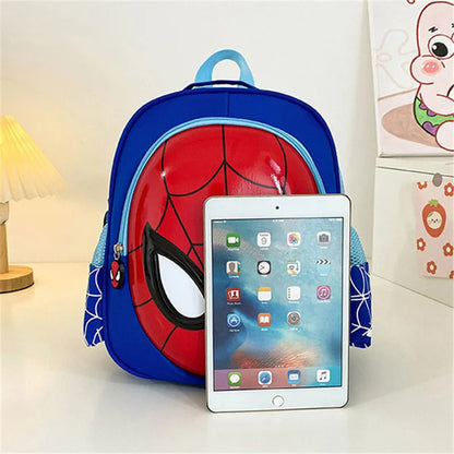 Marvel Spider-Man Children's Shoulder Bag - 3D Cartoon School Backpack for Kids - Travel Bag and Gift for Kindergarten