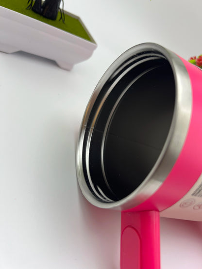 40oz Insulated Stainless Steel Tumbler — Travel Cup with Handle, Straw & Cup Holder, BPA-Free