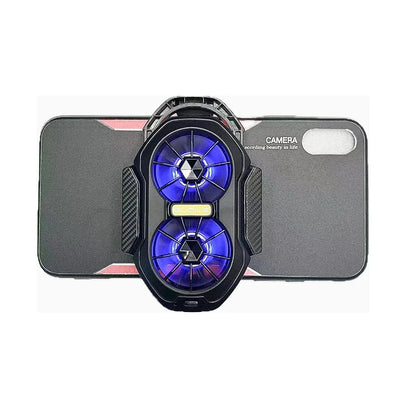 FS01 Dual Fan Rechargeable Mobile Phone Cooler - Long Lasting, Stronger Cooling, Air Cooling