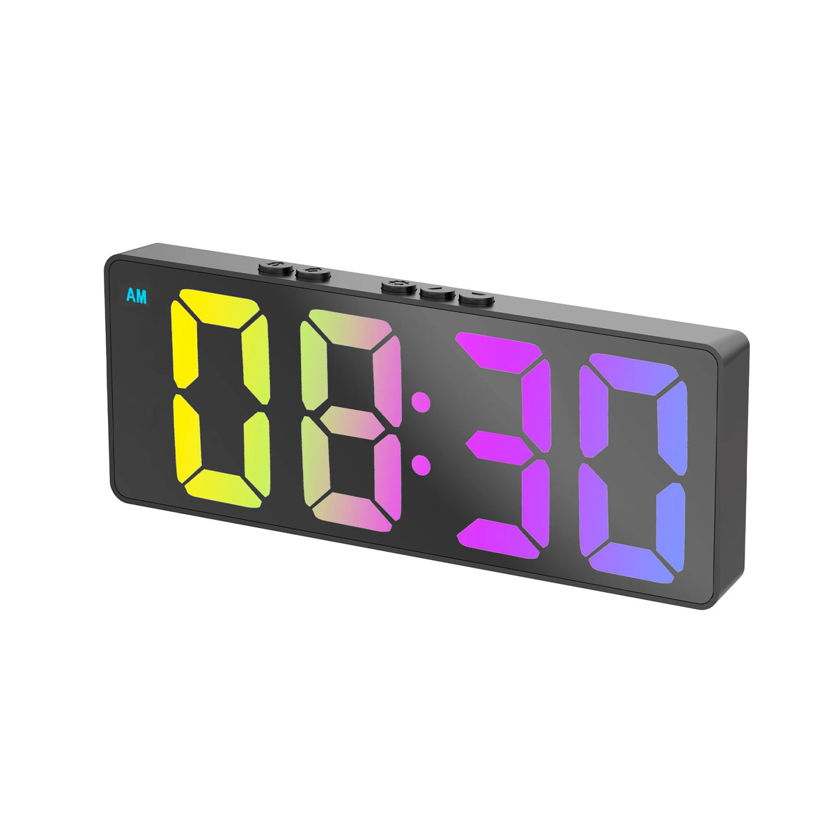 LED Alarm Clock - Electronic Student Digital Clock with Voice Control ...