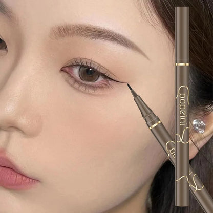 Waterproof Quick-Dry Liquid Eyeliner – Ultra-Fine Matte Black/Brown Long-Lasting Eye Makeup Gift