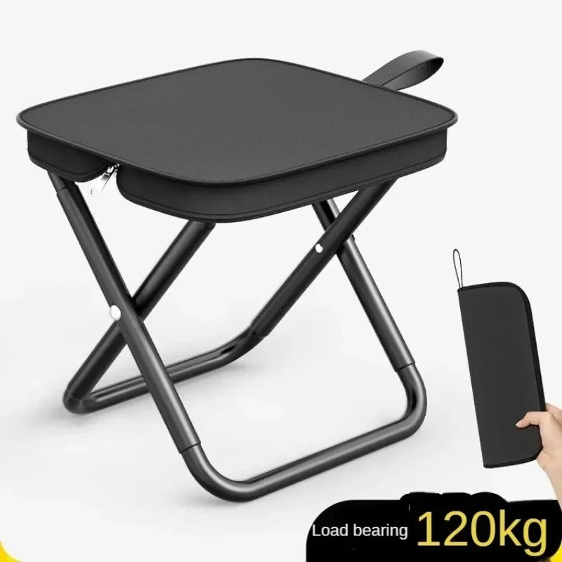 Portable Multifunctional Outdoor Picnic Camping Folding Chair – Ultra-Light Fishing Stool, Travel Stool & Accessories