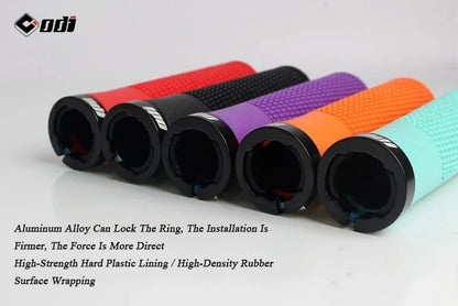 ODI Lock-On Bicycle Grips – Anti-Slip MTB Handlebar Covers for Mountain Bike, BMX, Folding & DH Cycling Parts