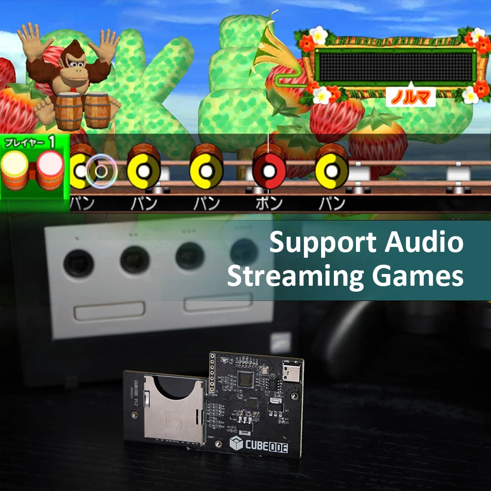 RetroScaler CUBEODE V1.2 Optical Drive Emulator – GameCube GC Loader S ...