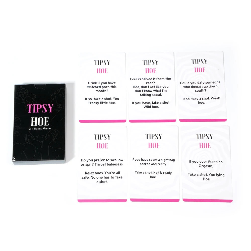 Tipsyhoe Night Game — Fun Party & Bachelorette Drinking Game for Ladies, Bridal Showers & Girls’ Night