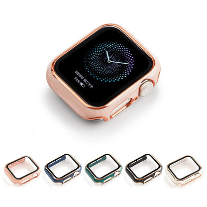 Screen Protector Case for Apple Watch Ultra 2 - 49mm, 41mm, 45mm, with Strap Frame and Bumper for iWatch Series 9, 8, 7, 6, 5, 4, 44mm Glass Film