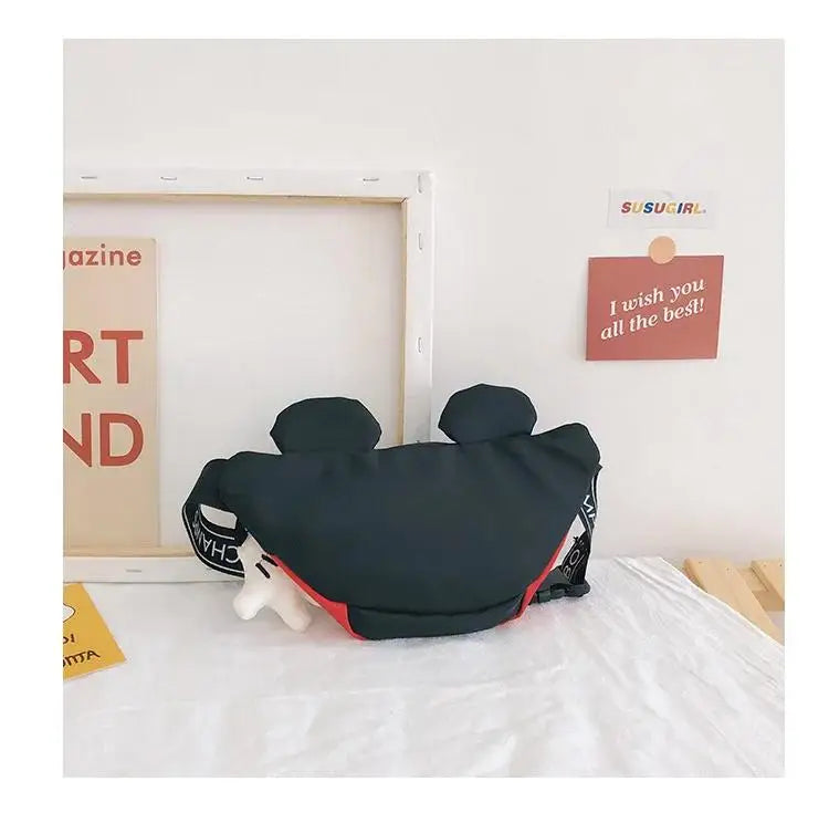 Mickey Mouse Waist Bag – Adjustable Crossbody Pack for Kids & Girlfriend Gift 2025