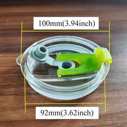 Y-Sealing Cup Lid — 12/16/20/30oz Spill-Proof Replacement for Ozark Trail, RTIC & Yeti