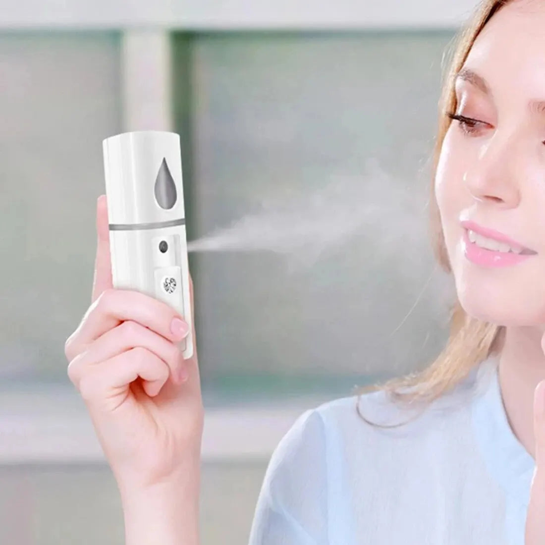 20ml Face Steamer & Portable Facial Sprayer – Nano Hydrating Humidifier for Anti-Aging Skin Care