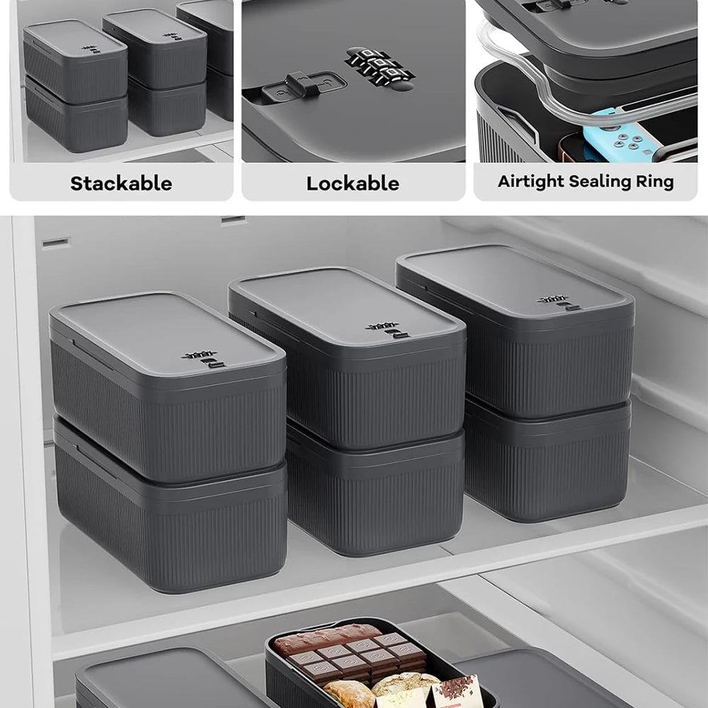 Lock Box with Locker – Secure Storage Safe for Office, School, Home, M ...