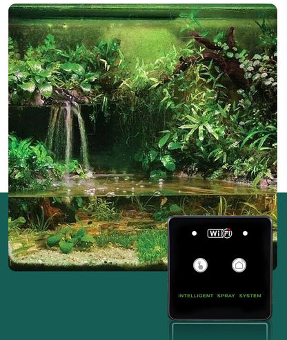 WiFi Rainforest Sprayer — Automatic Timed Mist System Kit for Reptiles & Irrigation