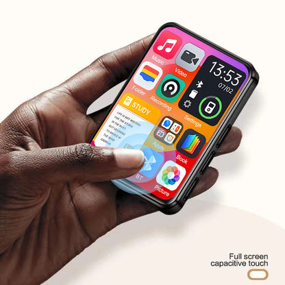 32GB MP3 Player with 2.4" Touch Screen & Bluetooth 5.4 – HiFi Music Player with Speaker, Recorder, Ebook & Photo Viewer