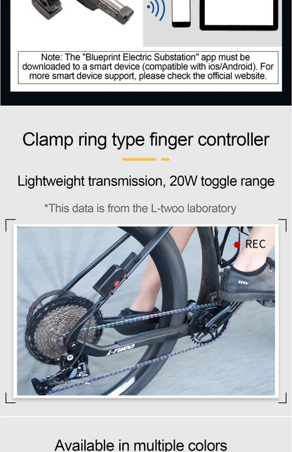 LTWOO Ae Wireless Bike Groupset Kit — 3s-13s Electronic Derailleur, Shifter Lever & Drivetrain Parts