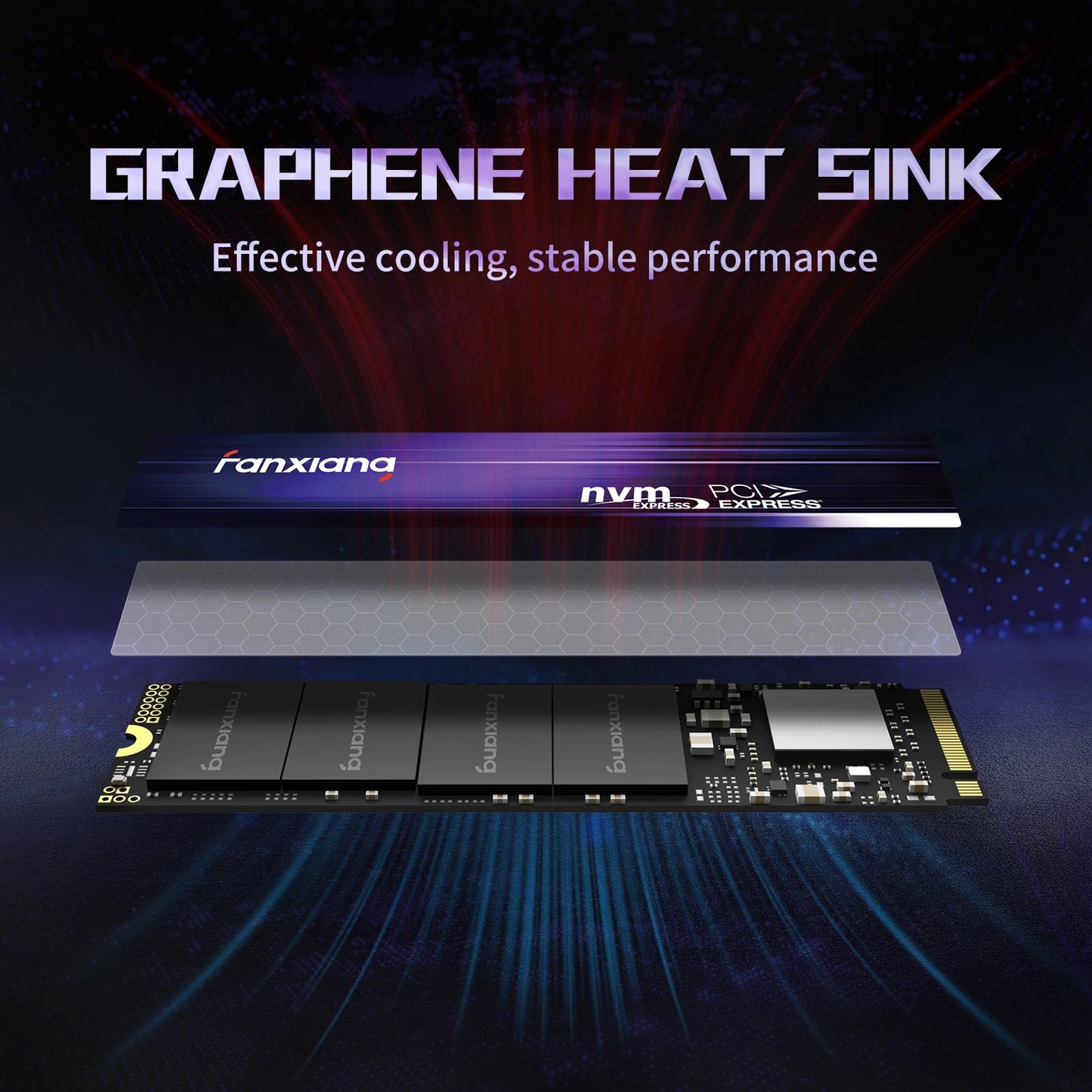 Fanxiang S500Pro/S880 M.2 SSD – 3500MB/s & 7300MB/s PCIe 3.0/4.0 NVMe Internal Solid State Drive (512GB, 1TB, 2TB, 4TB) for Laptop & PC