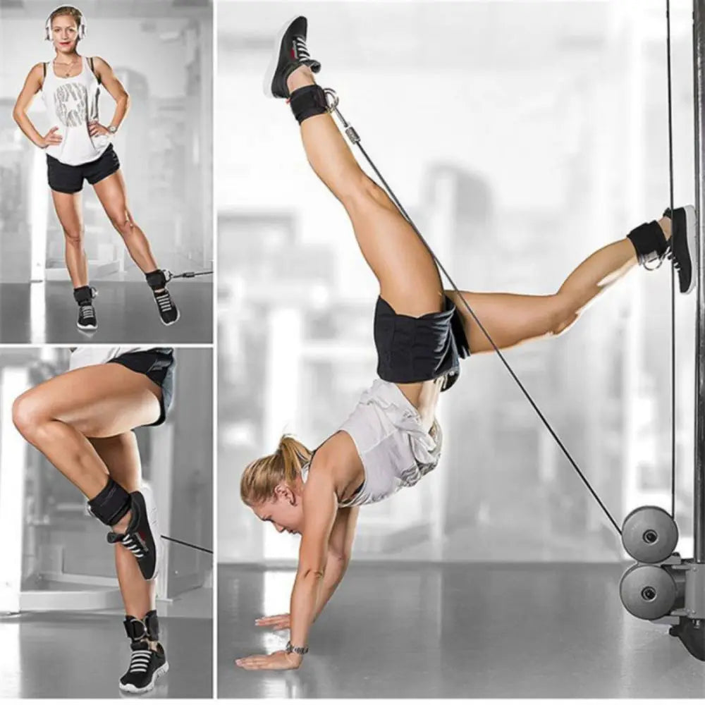 11Pcs Elastic Resistance Bands Set for Fitness, Bodybuilding & Home Gym Workouts