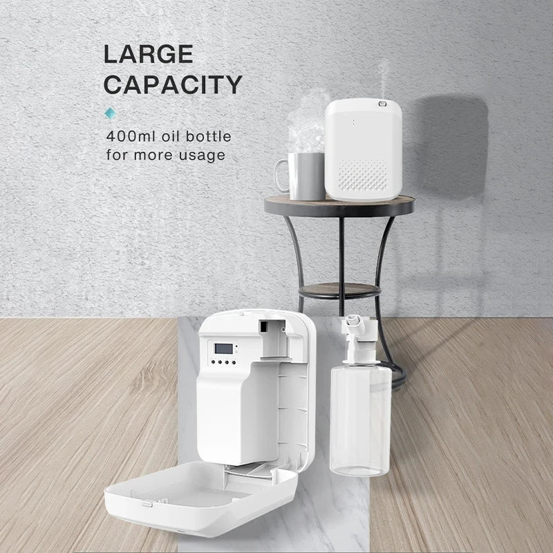 Waterless Fragrance Diffuser – 300ml WIFI-Controlled Air Freshener with Timer | Smell Distributor for Home & Hotel