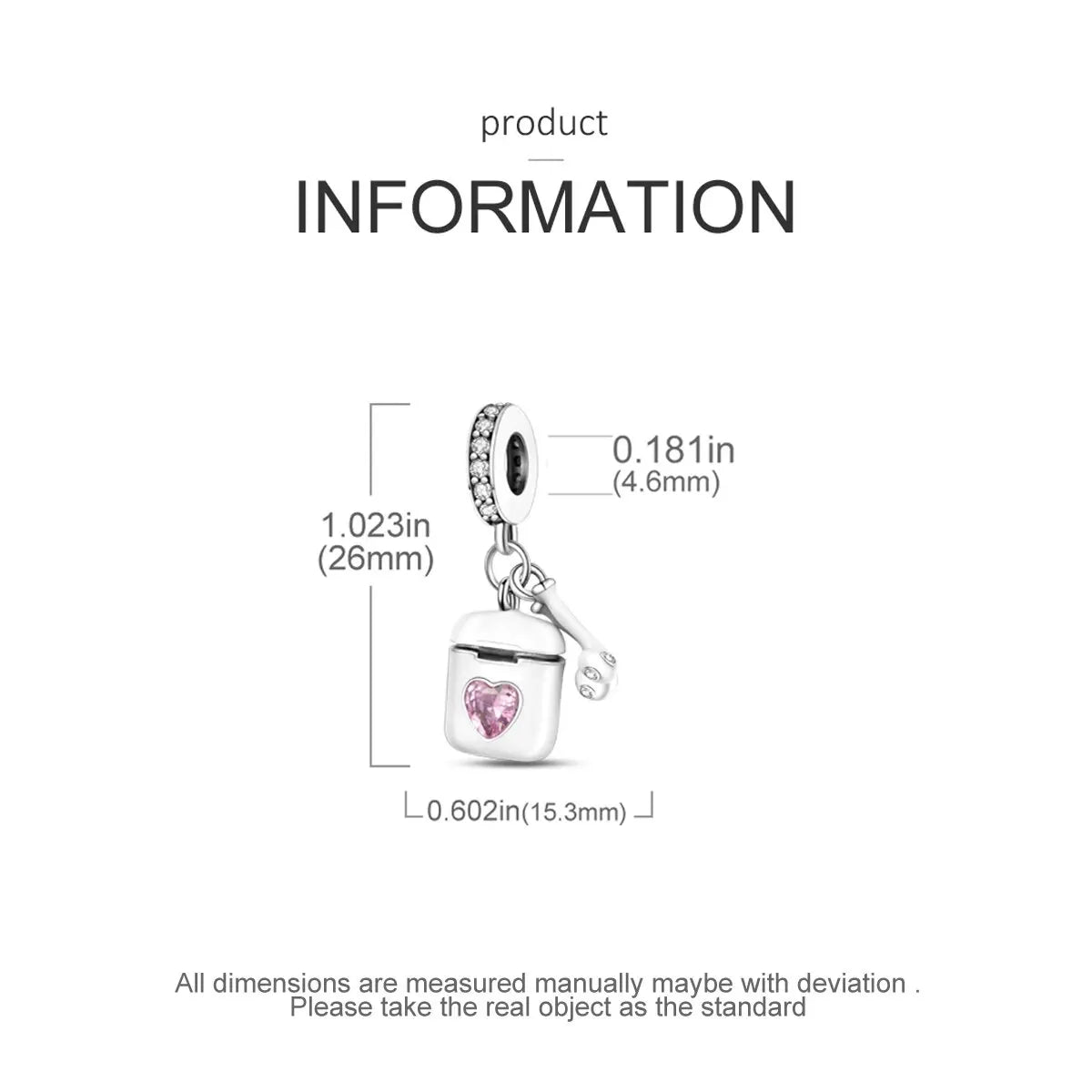 MULA Silver-Plated Sunflower & Four-Leaf Clover Dangle Charms - DIY 3MM Snake Chain Bracelet