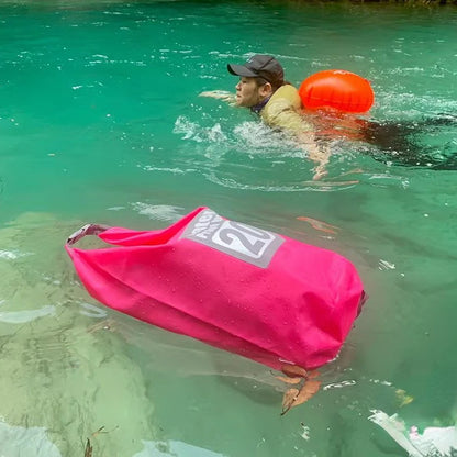 Outdoor PVC Waterproof Dry Bag – 5L/10L/15L/20L/30L Storage Sack for Canoe, Kayak, Rafting, Swimming & Travel