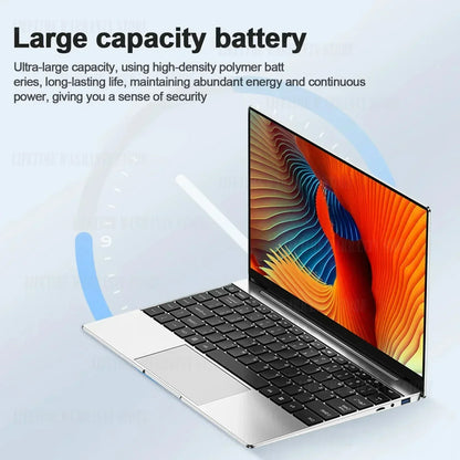 14.1” Ultra Slim Laptop – 16GB RAM, 2TB SSD, Intel N3700, 1920x1080 Display, Windows 11 Pro