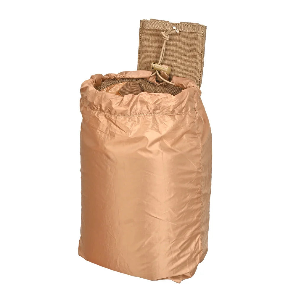 Tactical Dump Pouch – Foldable MOLLE Cummerbund Magazine Pouch, Mil-Grade Elastic Ultra-Light Roll-Up Drop Soft MAG Pouches