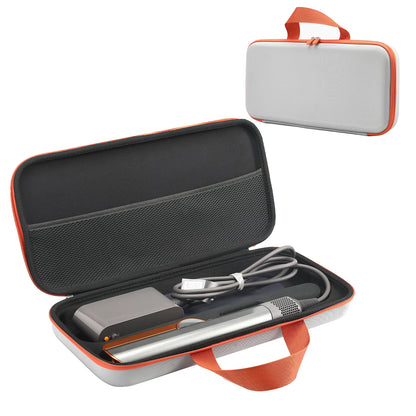 Hard Carrying Case with Mesh Bag – Anti-Scratch Storage for Dyson Airstrait HT01 & Dyson Corrale HS03 Hair Straighteners