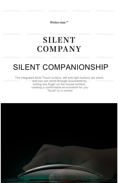 Apple Original Magic Mouse, Multi-Touch Bluetooth 5.0 Wireless Mouse for MacBook Pro/Air, iPad, Laptop, and Tablet PC