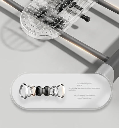 OVOZI Home Ski Machine – Fitness Equipment for Pelvic Floor & Leg Muscle Training, Slimming & Toning