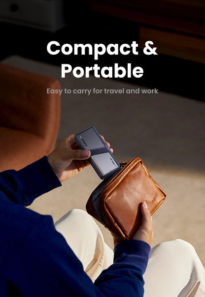 UGREEN 40Gbps NVMe SSD Enclosure – M.2 to USB4.0 Adapter with Built-in Cooling Aluminum Case