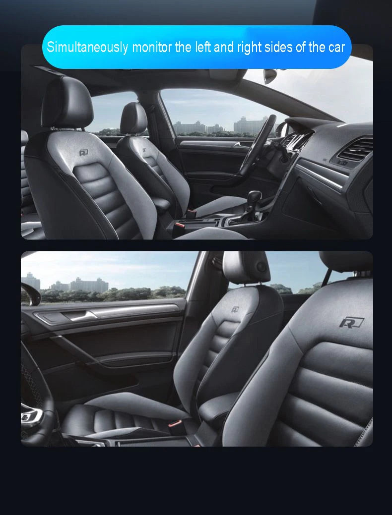 4 Channel Hidden Tachograph 4K Ultra HD Mini Dash Cam – Four Cameras with Rear View DVR, 24H Parking Monitor, BlackBox Video Recorder