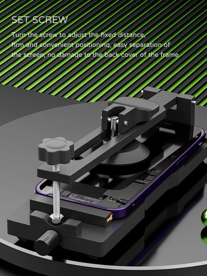 iFixes iCF6 Mobile Phone Screen Opening Fixture — Portable Adjustable LCD Clamp with Strong Suction Cup
