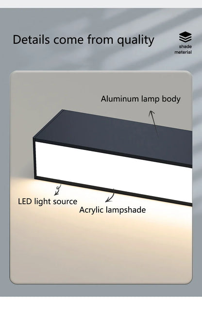 Nordic Modern Ceiling Lamps – LED Lighting for Kitchen, Living Room, Bedroom, Dining Room, Aisle & Balcony